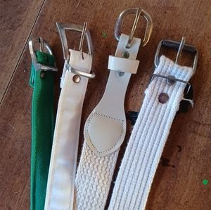 Vintage belts